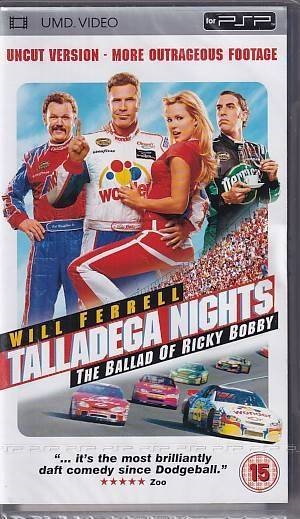 Talladega Nights The ballad of Ricky Bobby - PSP UMD Film - I folie (AA Grade) (Genbrug)